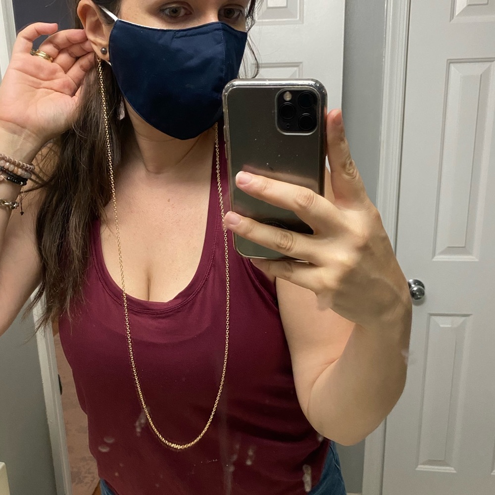 Gold mask chain